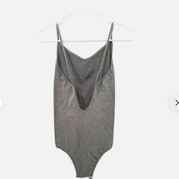 NWOT Free People Intimately Bodysuit Gray New Xs/s - Picture 3 of 4